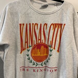 Kansas City Graphic Crew Neck Sweater